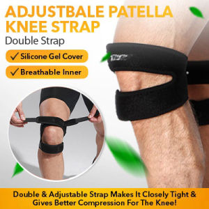 🇸🇬【One Pair】Professional Knee Strap / Knee Guard / Knee Support / Fitness Pressurized Straps / Knee Compression Training