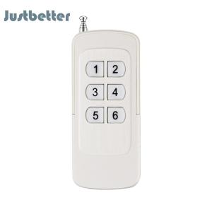 315MHz/433MHz Remote Control Duplicator 6/8 Buttons Garage Door Gate Opener Universal Distance Control for Electric Gate