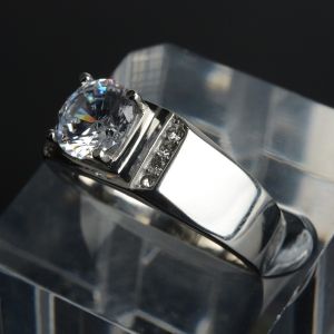 [Bayar Di Tempat]CINCIN PRIA SUPER MEWAH AMERICAN DIAMOND LIMITED STOCK