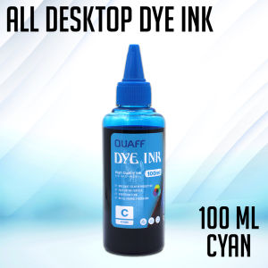 All U Want - QUAFF 100ML CMYK Dye Ink Universal Refill Ink for Inkjet Printers