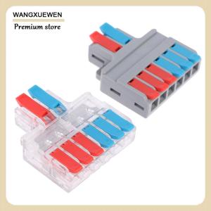 [COD] Bộ chia nhanh đầu nối dây 2 trong 4 6 Đầu nối cáp dây thông dụng