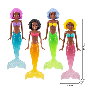 TOO AGHAST69ST7 4pcs Pool Diving Toys Smooth Interactive Underwater Grabbing Toys Funny Encourage Risk-taking Swimming Training Toys Set Summer