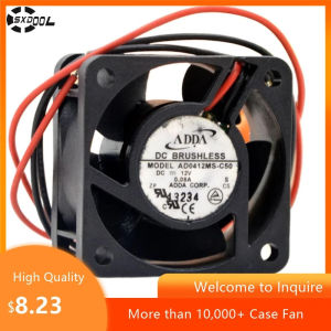 40mm Fan for Adda AD0412MS-C50 4020 12V 0.08A DC Cooling Fan for Routers Servers Power Supplies