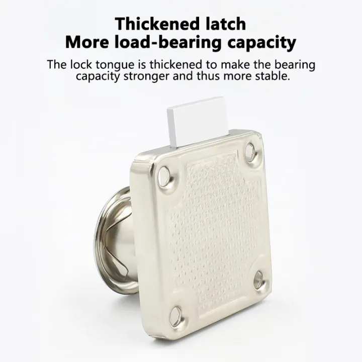 Ổ khóa tủ gỗ,chất liệu Inox 304,Ổ khóa hộc kéo,khóa tủ vuông,Ổ khóa tủ ...