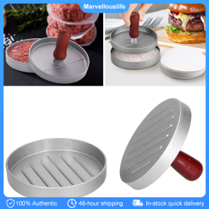 Round Shape Hamburger Press Burger Metal Mould Food-Grade Hamburger Patty Maker Kitchen Gadgets