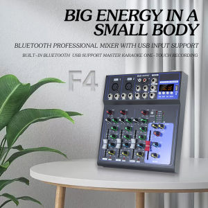 Propesyonal na Audio Mixer 7/4 Channel Mixer MG07BT / MG04BT USB Mixer KTV Range Amplifier