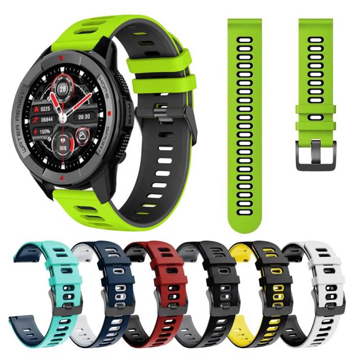 22mm silicone watch, suitable for Mibro X1/Mibro A1 strap smart watch sports bracelet replacement wristband