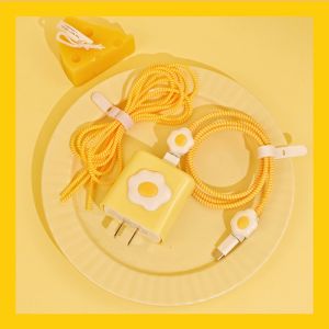 OPPO Charger Cover Love Set Charger Protector Cover Charging Head Power Data Cable Mobile For OPPO 65W USB Prot [cchoice]