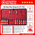Dụng Cụ Nạy Bẩy Răng Các Đầu Thẳng, Cong, Khuỷu, Nhọn, Tam Giác, Chóp Root Tip, Chữ T. 