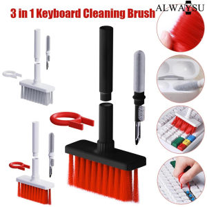 ไลบรารี คีย์บอร์ดอเนกประสงค์แปรงทำความสะอาดหูฟังคอมพิวเตอร์ ลึกขจัดฝุ่นเครื่องมือ