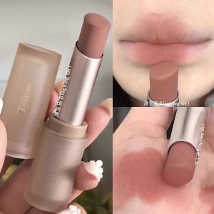 Toot Dodo Air Mist Velvet Lipstick Long Lasting Non Fading Lipstick Matte Lipstick Bean Paste Nude Color Lip Gloss