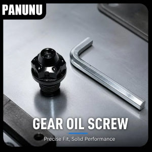 Oil Drain Plug Stainless Steel 304 Self Tapping Threaded Gear Screw Copper Gasket Universal