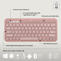 Logitech Pebble 2 Slim Multi-Device Bluetooth Wireless Keyboard and Mouse Combo | PC | Mac | Laptop. 