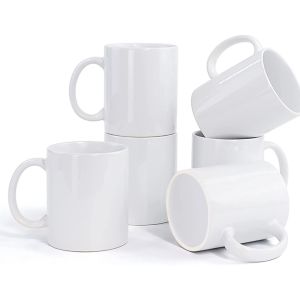 Honcer Mug plain single color glass coffee mug 13oz ceramic Kitchen accesorries