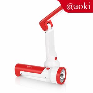 AOKI Senter LED 2-in-1 USB-C 1200mAh – Lampu Meja & Senter Multifungsi