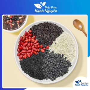 Cháo tam hắc dưỡng thận 14 set cháo ngũ cốc tam hắc cổ truyền cải thiện rụng tóc bạc tóc dưỡng tóc