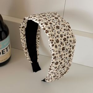 Gentle Wide Side French Polka Dots Headband Sweet Non Slip Wash Face Hair Band Headwear Hair Accessories For Women Girls h2610