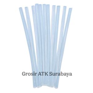 ( DAPAT 1 BATANG LEM ) ISI REFILL LEM TEMBAK BAKAR KECIL / Glue Stick KECIL 7 mm 0.7 cm x 27 cm
