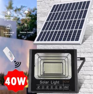 40W LED Solar Light Energy Saving Low Energy Consumption Multi Purpose Solar Panel