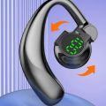 Wireless Bluetooth 5.4 Headphones 180 Degree Rotatable Handsfree Bone Conduction Ear Hooks Noise Canceling Earphones with Microphone. 