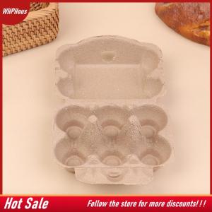 【COD】🔥🔥🔥 10Pcs Egg Packaging Box Eco Pulp Egg Carton for Chicken Eggs Recyclable Storage Box for Egg Transport