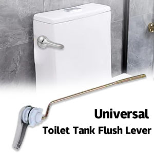 【Local Seller】20CM Universal Toilet Tank Flush Lever Chrome Toilet Wrench Iron Handle Toilet Wrench Water Tank Accessory Bathroom Tool