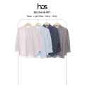 Hosofshopaholic - BELINA SHIRT - Atasan Wanita - Kemeja Garis - Kemeja Salur. 