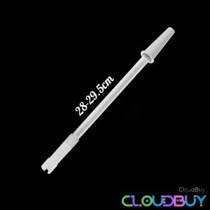21–33cm Reusable Soft Silicone Straw Universal Replacement Straw for Pot Belly Water Bottles 1Pc