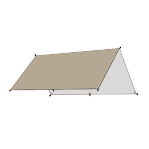 Bạt cắm trại du lịch mái hiên bóng râm lều chống thấm ngoài trời Backpacking lều vải dầu Bạt che mưa dù che nắng bãi biển siêu nhẹ mặt trời Tarp