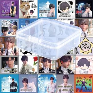 99 Zhang Lian and Deep Space Facial Expression Bag Stickers Shen Xinghui Li Shen Qiyu Funny Sand Carving Peripl Mobile Phone Decorative Stickers