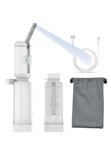 Rechargeable Portable Bidet - Mini Foldable Handheld Bidet Personal Travel Bidet with 2 Pressure Options Electric Bidet Sprayer Toilet for Women and Men