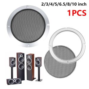 ZENO 1Pcs Cao cấp Lưới che loa 2/3/4/5/6.5/8/10 inch Vỏ bọc Lưới trang trí  Lưới sắt  loại Loa khung nhựa Nhà Ô Tô