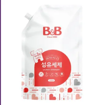 🎁Premium Gift B&B Korea Laundry Detergent /Fabric Softener (Bottle/Refill 1500ml)Stain Remover Laundry Baby Kids bnb