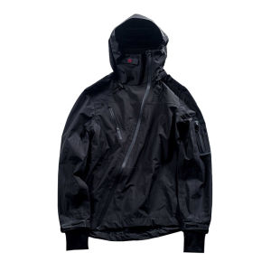 【TECHWEAR】ENSHADOWER 16AW functional waterproof lightweight jackets cyberpunk diagonal zipper tech coat street wear darkwear Wasteland Punk