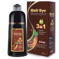 Black Hair Dye Shampoo 3 in 1 for Gray Hair, Hair Color Shampoo for Women and Men, Instant Shampoo Hair dye-100% Grey Hair Coverage (16.9 Fl oz). 
