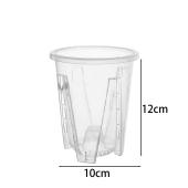 Polocat Orchid Pots with Stomata Breathable Slotted Planting Garden Root-control Pot for Phalaenopsis Foliage Plants Succulents