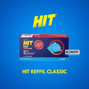 HIT Mat Alat Anti Nyamuk Ekonomis + Lampu - Obat Nyamuk Elektrik