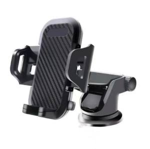 Car Phone Holder Strong Suction Cup Universal Cellphone Mount 3 in 1 Phone Holder Mobile Phone Stand 360° Rotating Adjustable Car Dashboard Phone Heavy Duty Anti Shaking Fixed CP Stand for iPhone Android