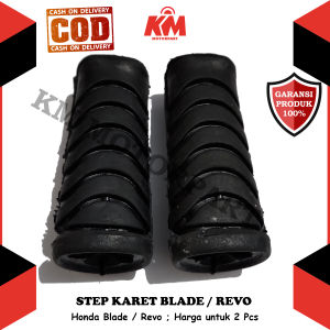 Footstep Depan Honda Blade Revo Step Karet Barstep Variasi 2 Pcs
