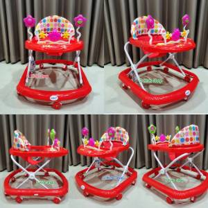 Smile Kids รถหัดเดินผึ้งน้อย มีเสียงดนตรี ปรับระดับได้ รถหัดเดินเด็ก รถขาไถเด็ก รถขาไถ รถหัดเดิน MMTT