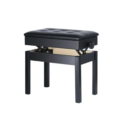 Wooden Piano Bench Stool Soft Cushion Padded with Adjustable Code: KP212
