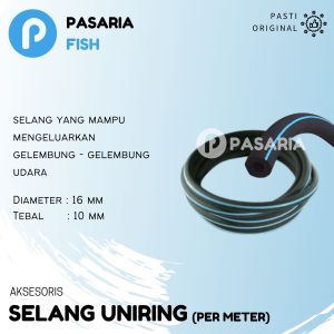 SELANG UNIRING Mantala (1m) Aerator Gelembung Nano Fleksibel 16x10 mm
