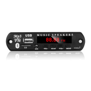 JTKE Bảng Mạch Giải Mã Máy Nghe Nhạc MP3 Bluetooth 5.0 Bộ Mô-đun AUX USB TF Đài FM Cho Xe Hơi Bảng Mạch Khuếch Đại Âm Thanh 5V 12V Có Điều Khiển Từ Xa