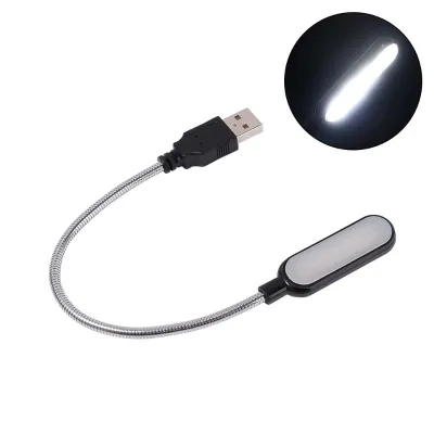 Portable USB LED Mini Book Reading Light Lamp Travel Table Lamp PC Computer Laptop Notebook Flexible Bendable Night Light