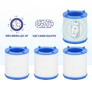 P PMC Bộ Lọc Nước Đầu Lọc Nước Tại Vòi Tăng Áp Xoay 360 Độ Lọc Nước Tại Vòi Chậu Rửa Tiện Dụng Tặng Đầu Nối Đa Năng