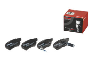 HONDA JAZZ TFO (2009 - 2014) FRONT (DEAPN) & REAR (BELAKANG) BREMBO BRAKE PAD 100% ORIGINAL AUTHENTIC PRODUCT (PRICE FOR 4 PCS)