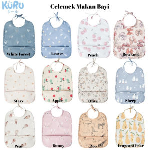 Kuru Baby Kids Apron Bib | Celemek Baju Anak Bayi