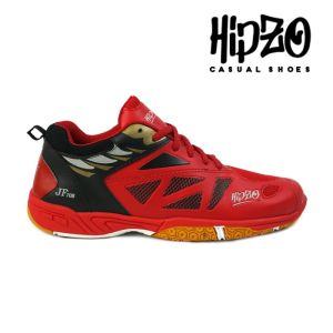 HIPZO Sepatu Badminton M48  Untuk Olahraga Bulu Tangkis Volly Lari Pria Dewasa Berkualitas