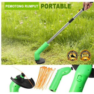 MS Alat Pemotong Rumput Taman Zip Trim Cordless Trimmer