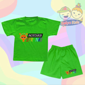 Setelan Kaos & Celana Anak Sprunki Incredibox Setelan Anak One Set Anak